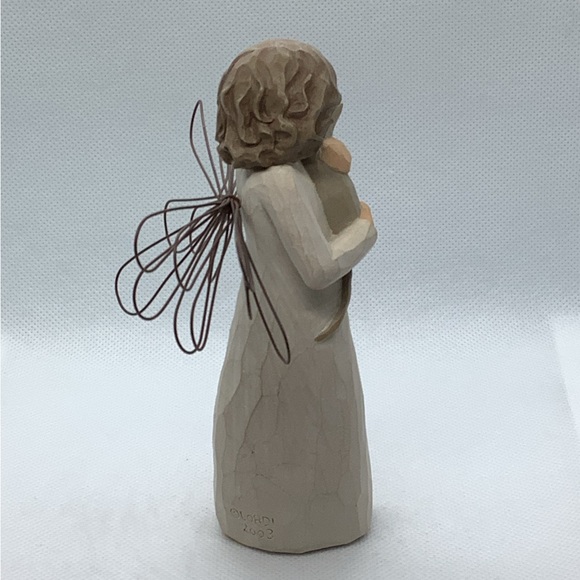 Willow Tree With Affection Angel Cat Figurine 2003 Demdaco Kitten Susan Lordi 5” - Picture 5 of 9